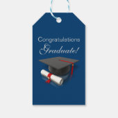 卒業生への贈与ラベル ギフトタグ (裏面)