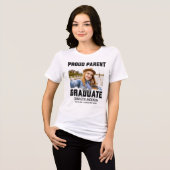 卒業生を誇りに思う親 トライブレンドTシャツ (正面全面)