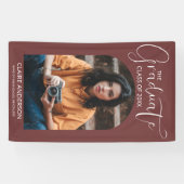 卒業生アーチ写真 卒業式 横断幕 (横)