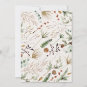 卒業生アーチ1写真 ナチュラル ボタニカル モダン 案内状 (裏面)