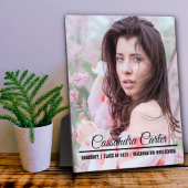 卒業生エレガントのカスタム写真 フォトプラーク