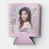 卒業生エレガントのカスタム写真 缶クーラー (正面)