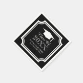 卒業生カスタムのための卒業式のナプキン スタンダードカクテルナプキン (角)