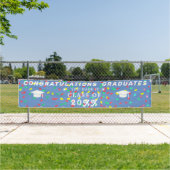 卒業生カスタム向けお尻バナー 横断幕 (インサイチュ)