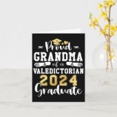 卒業生クラス2024おばあちゃん カード (黄色い花)