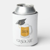 卒業生グラッドキャップビール年次クラス 缶クーラー (缶正面)