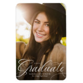 卒業生シンプル生縦型卒業磁石 マグネット (縦)