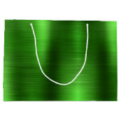 卒業生パーソナライズされたと金ゴールド ラージペーパーバッグ (裏面)