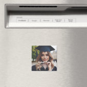 卒業生パーソナライズされたの写真、氏名、学年 マグネット (インサイチュ (食洗機))