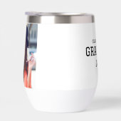 卒業生パーソナライズされた名と写真 (右面)