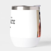 卒業生パーソナライズされた名と写真 (左面)