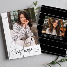 卒業生モダンがユニーク2人の写真卒業