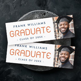 卒業生モダンのネットワーク スキニー名刺