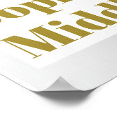 卒業生モダンのヘッドライン写真の投稿 ポスター (角)