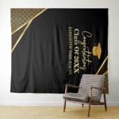 卒業生モダン向フォトブース背景 タペストリー (インサイチュ(横))