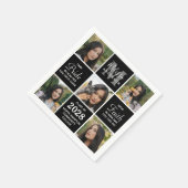 卒業生モダン生5写真部卒業 スタンダードカクテルナプキン (角)