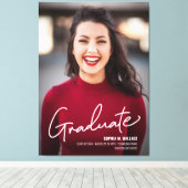 卒業生モダン語写真教室 キャンバスプリント (インサイチュ (ウッドフロア))