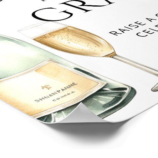 卒業生会へのエレガント応援 ポスター (角)