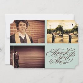 卒業生卒業THANK YOU Photo Card 案内状