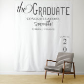 卒業生向け高校大学卒業背景デザイン タペストリー (インサイチュ)