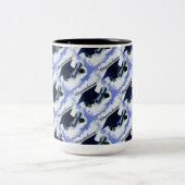 卒業生級キャップ&卒業生ブルーマグ ツートーンマグカップ (中央)