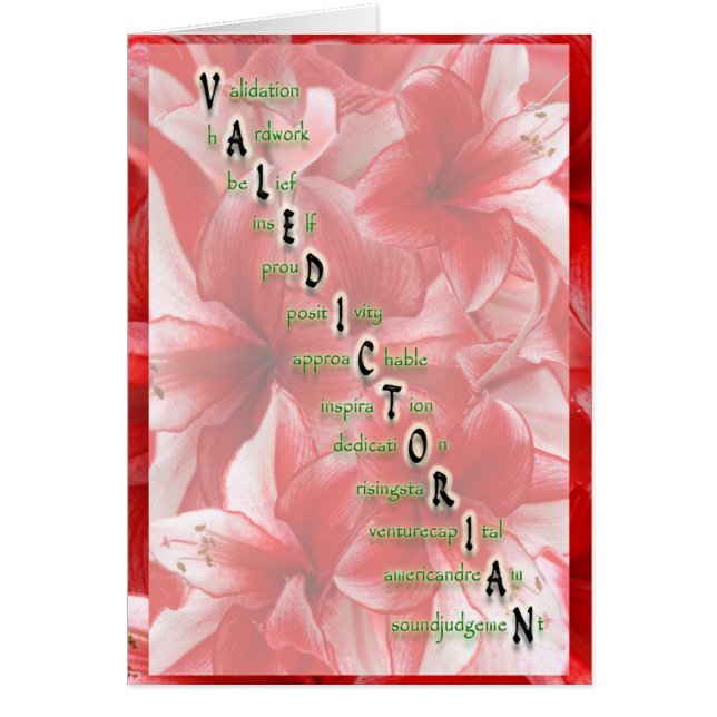 卒業生総代+ギフト (正面)