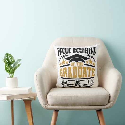 卒業生誇りを持ったの彼氏 クッション (椅子)
