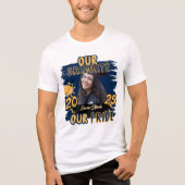 卒業生誇りを持ったカスタム家卒業 トライブレンドＴシャツ (正面)