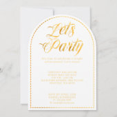 卒業生諸君、輝かしい未来を築け。 招待状 (裏面)