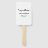 卒業生追加モシンプルーおめでとう ハンドファン (裏面)