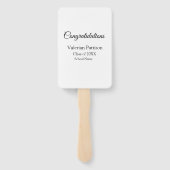 卒業生追加モシンプルーおめでとう ハンドファン (裏面)