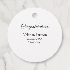 卒業生追加モシンプルーおめでとう フェイバータグ