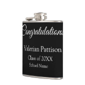 卒業生追加モシンプルーおめでとう フラスク (左)