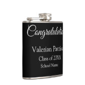 卒業生追加モシンプルーおめでとう フラスク (右)
