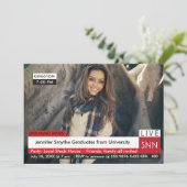 卒業生速報TVファブ 招待状 (スタンド正面)