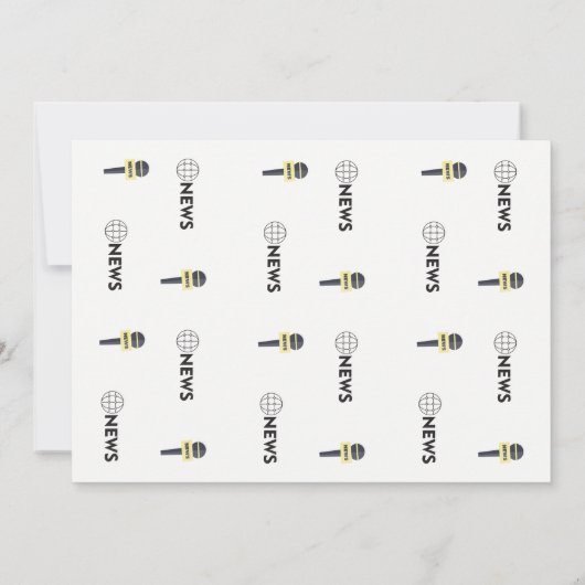 卒業生速報TVファブ 招待状 (裏面)