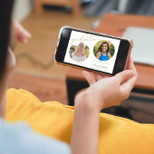 卒業生2フォトシンプル金ゴールドスタイリッシュダブル 招待状