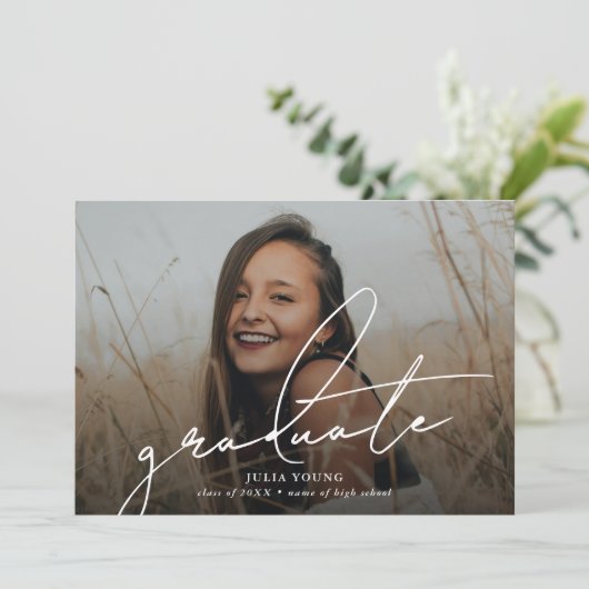 卒業生2写真部卒業 案内状 (スタンド正面)