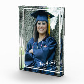 「卒業生20xx」 5x7縦白縁ど フォトブロック (右)