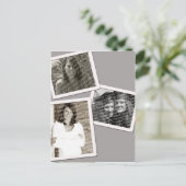 卒業生3の写真フレーム ポストカード (スタンド正面)