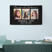 卒業生3写真コラージュ白書2023 横断幕 (トレードショー)