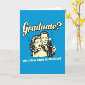 卒業生: なぜか。 たくさんの楽しい時を過すこと カード (黄色い花)