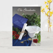 卒業生 カード (黄色い花)