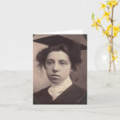 卒業生 カード (黄色い花)