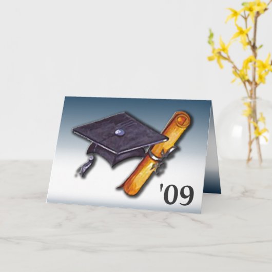 卒業生 カード (黄色い花)