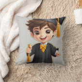 卒業生 クッション (ブランケット)