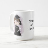 卒業生！マグ コーヒーマグカップ (正面左)