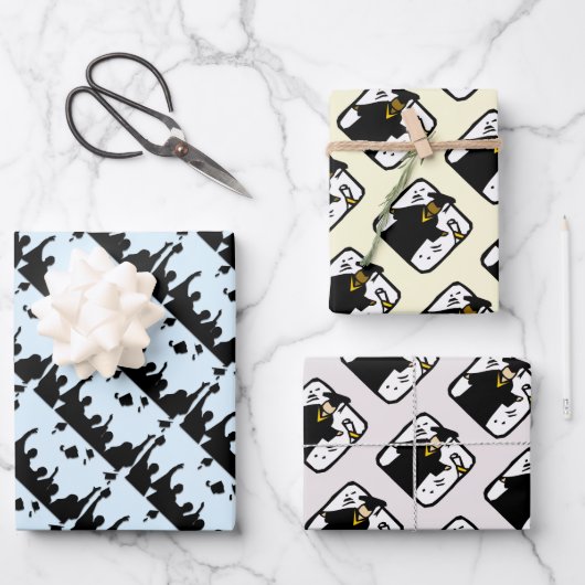 卒業生 ラッピングペーパーシート (正面)