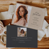 卒業生 |写真の卒業 案内状