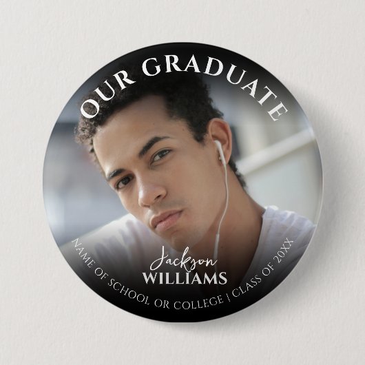卒業生 |卒業の日 缶バッジ (正面)